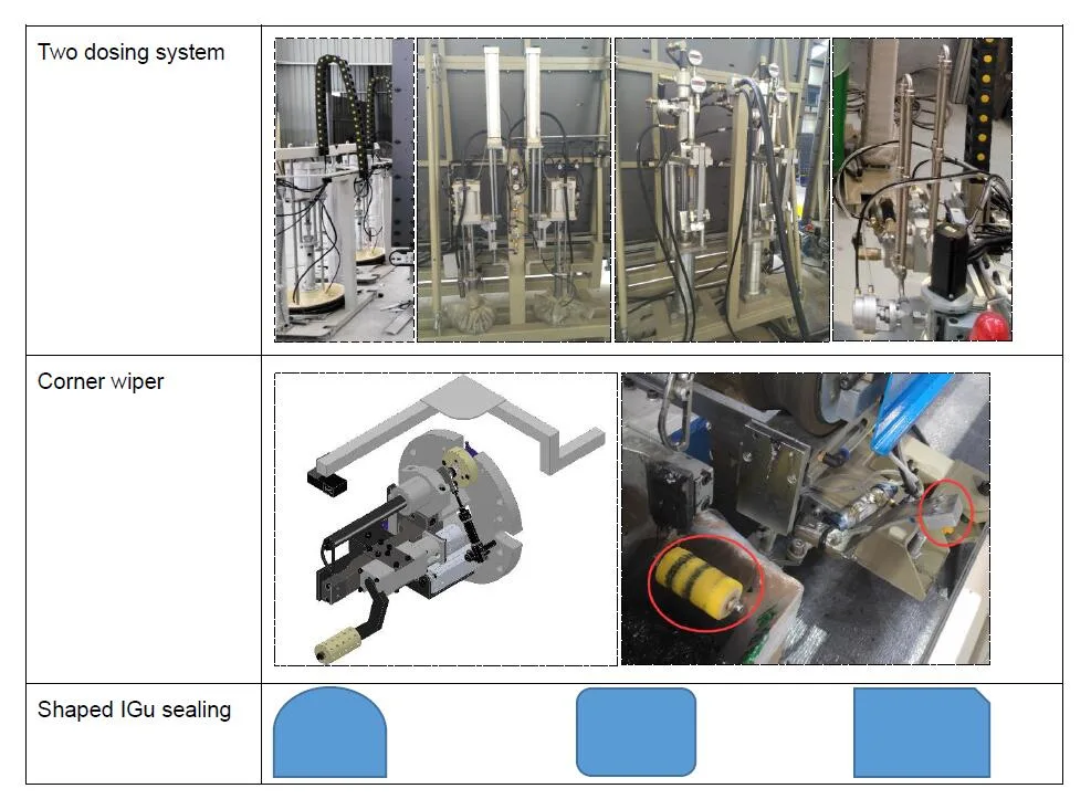 Insulating Glass Machine Sealant Auto Sealing Robot Machine Double Glazing Glass Secondary for Glass Processing Company 10%off