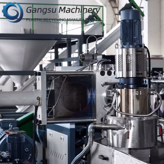 Riciclare i granuli di plastica che fanno la macchina per la produzione di prezzi a macchina